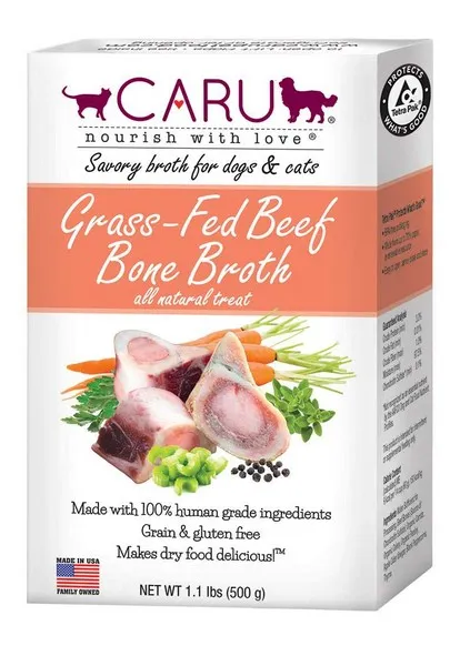 6/17.6 oz. Caru Grass-Fed Beef Bone Broth - Health/First Aid